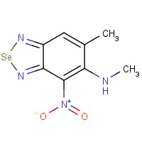 149703-56-0 4-Nitro-5-methylamino-6-methyl-2,1,3-benzoselenodiazole chemical structure