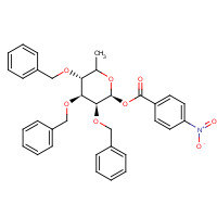 151909-88-5 p-Nitrobenzoyl-2,3,4-tri-O-benzyl-a,b-L-fucopyranose chemical structure