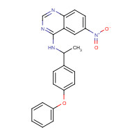 545380-35-6 6-Nitro-4-(4-phenoxyphenylethylamino)quinazoline chemical structure