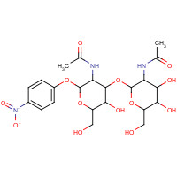 125455-64-3 4-Nitrophenyl 2-Acetamido-3-O-(2-acetamido-2-deoxy-b-D-glucopyranosyl)-2-deoxy-a-D-galactopyranoside chemical structure