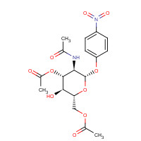 61891-87-0 p-Nitrophenyl 2-Acetamido-2-deoxy-3,6-di-O-acetyl-b-D-glucopyranoside chemical structure