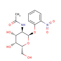 23646-67-5 o-Nitrophenyl 2-Acetamido-2-deoxy-a-D-galactopyranoside chemical structure