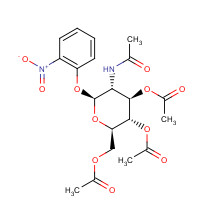 13089-26-4 o-Nitrophenyl 2-Acetamido-2-deoxy-3,4,6-tri-O-acetyl-b-D-galactopyranoside chemical structure