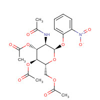 13264-91-0 o-Nitrophenyl 2-Acetamido-2-deoxy-3,4,6-tri-O-acetyl-a-D-glucopyranoside chemical structure