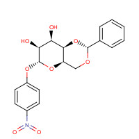 83167-73-1 p-Nitrophenyl 4,6-Benzylidene-b-D-glucopyranoside chemical structure