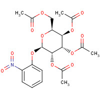 3053-17-6 O-Nitrophenyl 2,3,4,6-Tetra-O-acetyl-b-D-galactopyranoside chemical structure