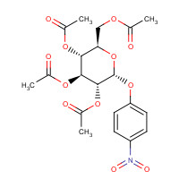14131-42-1 p-Nitrophenyl-2,3,4,6-tetra-O-acetyl-a-D-glucopyranoside chemical structure