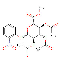 55274-44-7 2-Nitrophenyl 2,3,4-Tri-O-acetyl-b-D-glucuronide, Methyl Ester chemical structure
