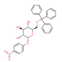 655246-35-8 4-Nitrophenyl 6-O-Trityl-a-D-glucopyranoside chemical structure