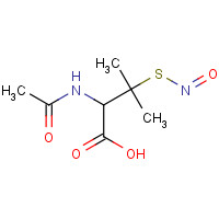 152971-80-7 S-Nitroso-N-acetyl-D,L-penicillamine chemical structure