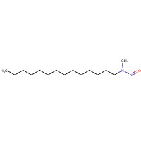 75881-20-8 N-Nitroso-N-methyl-N-tetradecylamine chemical structure