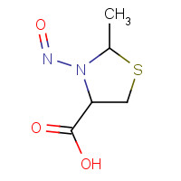 103659-08-1 N-Nitroso-2-methylthiazolidine 4-Carboxylic Acid chemical structure