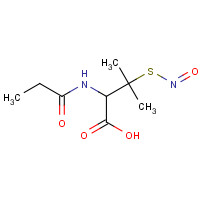 225233-98-7 S-Nitroso-N-propionyl-D,L-penicillamine chemical structure
