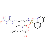 74874-10-5 N-Nitro-1,2,3,4-tetradehydro Argatroban chemical structure