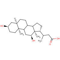 53608-86-9 Nor-Desoxycholic Acid chemical structure