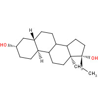 7253-95-4 (3b,5a,17a)-19-Norpregnane-3,17-diol chemical structure