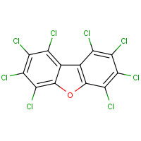 39001-02-0 1,2,3,4,6,7,8,9-Octachlorodibenzofuran chemical structure