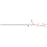 112989-02-3 rac-3-Octadecanamido-2-ethoxypropan-1-ol Phosphocholine chemical structure