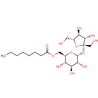 13039-39-9 6-Octanoyl Sucrose chemical structure
