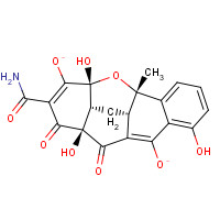 1268494-44-5 (6aS,7aR,8S,11aR,12aS)-5,6a,7,7a,8,9,11a,12a-Octahydro-4,8,11,11a,13-pentahydroxy-12a-methyl-5,9-dioxo-6,8-methano-6H-benzo[c]xanthene-10-carboxamide chemical structure