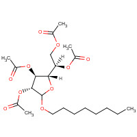 223412-29-1 Octyl D-Galactofuranoside Tetraacetate chemical structure
