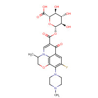 90293-81-5 Ofloxacin Acyl-b-D-glucuronide chemical structure