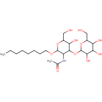 197390-85-5 N-Octyl 2-Acetamido-2-deoxy-3-O-(b-D-galactopyranosyl)-b-D-glucopyranoside chemical structure