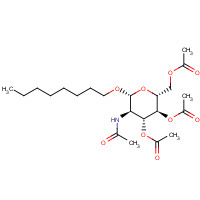 173725-22-9 Octyl 2-Acetamido-2-deoxy-3,4,6-tri-O-acetyl-b-D-glucopyranoside chemical structure
