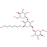 140147-36-0 n-Octyl 3,6-Di-O-(a-D-mannopyranosyl)-b-D-mannopyranoside chemical structure