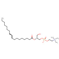 22248-65-3 2-Oleoyl-sn-glycero-3-phosphocholine chemical structure