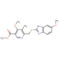 120003-82-9 Omeprazole Acid Methyl Ester Sulfide chemical structure