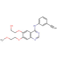 1216420-11-9 OSI-420-d4, Free Base (Desmethyl Erlotinib-d4) chemical structure