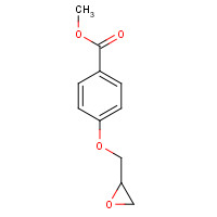 5535-03-5 4-(2-Oxiranylmethoxy)benzoic Acid Methyl Ester chemical structure