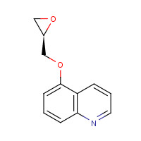 145679-40-9 (R)-5-Oxiranylmethoxyquinoline chemical structure