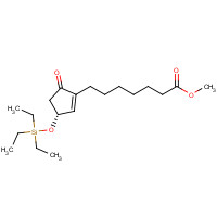 118456-54-5 (3R)-5-Oxo-3-[(triethylsilyl)oxy]- chemical structure