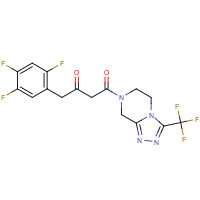 764667-65-4 4-Oxo-4-[3-(trifluoromethyl)-5,6-dihydro-[1,2,4]triazolo[4,3-a]pyrazin-7(8H)-yl]-1-(2,4,5-trifluorophenyl)butan-2-one chemical structure