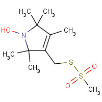339072-96-7 (1-Oxyl-2,2,3,5,5-pentamethyl-?3-pyrroline-3-methyl) Methanethiosulfonate chemical structure