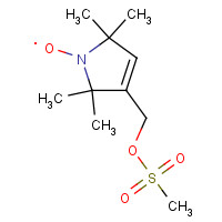 76893-27-1 1-Oxyl-2,2,5,5-tetramethyl-?3-(methanesulfonyloxymethyl)pyrroline chemical structure