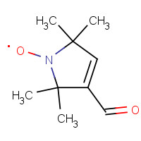 71051-83-7 (1-Oxyl-2,2,5,5,-tetramethyl-?3-pyrroline)formaldehyde chemical structure
