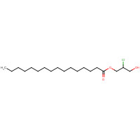 63326-63-6 rac 1-Palmitoyl-2-chloropropanediol chemical structure