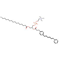 98014-38-1 1-Palmitoyl-2-[3-(diphenylhexatriene)propanoyl]-sn-phosphatidylcholine chemical structure