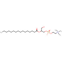 66757-27-5 2-Palmitoyl-sn-glycero-3-phosphocholine chemical structure