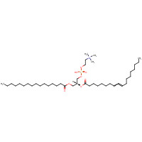 70778-75-5 1-Palmitoyl-2-oleoyl-sn-glycerol-3-phosphocholine chemical structure