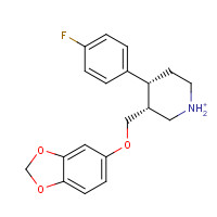 105813-04-5 cis-(-)-Paroxetine Hydrochloride chemical structure