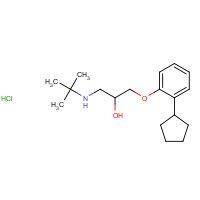 28163-36-2 rac Penbutolol Hydrochloride chemical structure