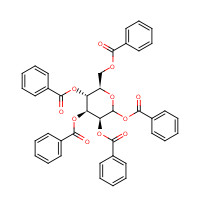 96996-90-6 1,2,3,4,6-Penta-O-benzoyl-D-mannopyranose chemical structure