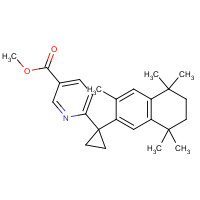 153559-50-3 6-[(3,5,5,8,8-Pentamethyl-5,6,7,8-tetrahydronaphthalen-2-yl)cyclopropyl] Nicotinic Acid Methyl Ester chemical structure