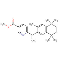 153559-44-5 6-[(3,5,5,8,8-Pentamethyl-5,6,7,8-tetrahydronaphthalen-2-yl)ethenyl] Nicotinic Acid Methyl Ester chemical structure