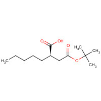 153427-69-1 2-(R)-Pentylsuccinic Acid 4-tert-Butyl Ester chemical structure