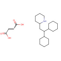 6724-53-4 rac Perhexiline Maleate chemical structure